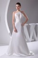 New Style Halter A-Line Sleeveless Satin New Arrival Wedding Dresses 2030230 New Style Halter A-Line Sleeveless Satin New Arrival Wedding Dresses 2030230
