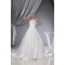A-Line Sleeveless Strapless Satin Wedding Dresses 2030232