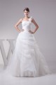 Ball Gown One-Shoulder Sleeveless Sweet Wedding Dresses 2030238 Ball Gown One-Shoulder Sleeveless Sweet Wedding Dresses 2030238