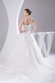 A-Line Sleeveless One-Shoulder Satin Fine Netting Wedding Dresses 2030239 A-Line Sleeveless One-Shoulder Satin Fine Netting Wedding Dresses 2030239