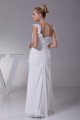 Sheath/Column Sleeveless One-Shoulder Chiffon Wedding Dresses 2030244 Sheath/Column Sleeveless One-Shoulder Chiffon Wedding Dresses 2030244