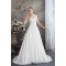 A-Line One-Shoulder Sleeveless Lace Wedding Dresses 2030246