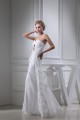 Sheath/Column Lace Organza Soft Sweetheart Wedding Dresses 2030250 Sheath/Column Lace Organza Soft Sweetheart Wedding Dresses 2030250