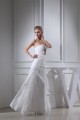 Sheath/Column Lace Organza Soft Sweetheart Wedding Dresses 2030250 Sheath/Column Lace Organza Soft Sweetheart Wedding Dresses 2030250