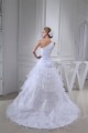 Princess Sleeveless One-Shoulder Satin Organza Beaded Wedding Dresses 2030253 Princess Sleeveless One-Shoulder Satin Organza Beaded Wedding Dresses 2030253