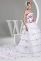 Princess Square Chapel Train Satin Lace Organza Bead Wedding Dresses 2030258 Princess Square Chapel Train Satin Lace Organza Bead Wedding Dresses 2030258