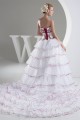 Princess Square Chapel Train Satin Lace Organza Bead Wedding Dresses 2030258 Princess Square Chapel Train Satin Lace Organza Bead Wedding Dresses 2030258