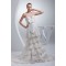 Trumpet/Mermaid Sleeveless Spaghetti Straps Lace Wedding Dresses 2030263