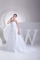 Elegant A-Line Strapless Beaded Lace Sleeveless New Arrival Wedding Dresses 2030267 Elegant A-Line Strapless Beaded Lace Sleeveless New Arrival Wedding Dresses 2030267