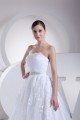 Elegant A-Line Strapless Beaded Lace Sleeveless New Arrival Wedding Dresses 2030267 Elegant A-Line Strapless Beaded Lace Sleeveless New Arrival Wedding Dresses 2030267