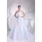 Elegant A-Line Strapless Beaded Lace Sleeveless New Arrival Wedding Dresses 2030267