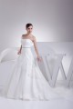 Satin Fine Netting Sleeveless A-Line Strapless New Arrival Lace Wedding Dresses 2030268 Satin Fine Netting Sleeveless A-Line Strapless New Arrival Lace Wedding Dresses 2030268
