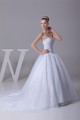 Satin Lace Organza A-Line Sleeveless Strapless Best Wedding Dresses 2030278 Satin Lace Organza A-Line Sleeveless Strapless Best Wedding Dresses 2030278