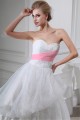 Ball Gown Sweetheart Satin Lace Organza Floor-Length Wedding Dresses 2030282