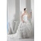 Ball Gown Satin Lace Taffeta Square Sleeveless New Arrival Wedding Dresses 2030285