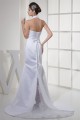 Mermaid/Trumpet Halter Satin Organza Sleeveless Wedding Dresses 2030291 Mermaid/Trumpet Halter Satin Organza Sleeveless Wedding Dresses 2030291