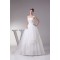 Satin Organza Sleeveless A-Line Sweetheart New Arrival Lace Wedding Dresses 2030294