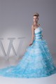 A-Line Strapless Beaded Lace Wedding Dresses with Color 2030295 A-Line Strapless Beaded Lace Wedding Dresses with Color 2030295