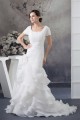 Satin Organza Square Princess Sleeveless Most Beautiful Wedding Dresses 2030297 Satin Organza Square Princess Sleeveless Most Beautiful Wedding Dresses 2030297