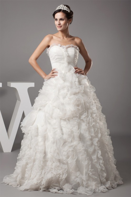 Satin Organza Sweetheart Sleeveless Ball Gown New Arrival Wedding Dresses 2030301 Satin Organza Sweetheart Sleeveless Ball Gown New Arrival Wedding Dresses 2030301