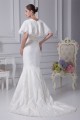 Mermaid/Trumpet Satin Sleeveless Scoop Lace Wedding Dresses 2030304 Mermaid/Trumpet Satin Sleeveless Scoop Lace Wedding Dresses 2030304