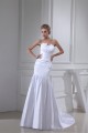 Mermaid/Trumpet Satin Sleeveless Strapless Wedding Dresses 2030305 Mermaid/Trumpet Satin Sleeveless Strapless Wedding Dresses 2030305