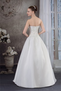 A-Line Sweetheart Sleeveless Embellished Wedding Dresses 2030309