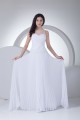 A-Line Sleeveless Scoop Chiffon Silk like Satin Wedding Dresses 2030311 A-Line Sleeveless Scoop Chiffon Silk like Satin Wedding Dresses 2030311