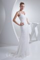 Sheath/Column Halter Chiffon Beaded Wedding Dresses 2030320 Sheath/Column Halter Chiffon Beaded Wedding Dresses 2030320