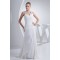 Sheath/Column Halter Chiffon Beaded Wedding Dresses 2030320