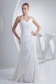 Sheath/Column Halter Chiffon Beaded Wedding Dresses 2030320 Sheath/Column Halter Chiffon Beaded Wedding Dresses 2030320