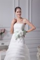 A-Line Satin Organza Sleeveless Lace Wedding Dresses 2030323 A-Line Satin Organza Sleeveless Lace Wedding Dresses 2030323
