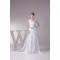 Trumpet/Mermaid Satin One-Shoulder Wedding Dresses 2030325