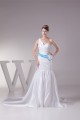 Trumpet/Mermaid Satin One-Shoulder Wedding Dresses 2030325 Trumpet/Mermaid Satin One-Shoulder Wedding Dresses 2030325