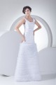 Trumpet/Mermaid Silk like Satin Netting Square Wedding Dresses 2030327 Trumpet/Mermaid Silk like Satin Netting Square Wedding Dresses 2030327