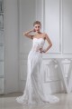 Sheath/Column Sleeveless Fine Netting Soft Sweetheart Lace Wedding Dresses 2030329 Sheath/Column Sleeveless Fine Netting Soft Sweetheart Lace Wedding Dresses 2030329
