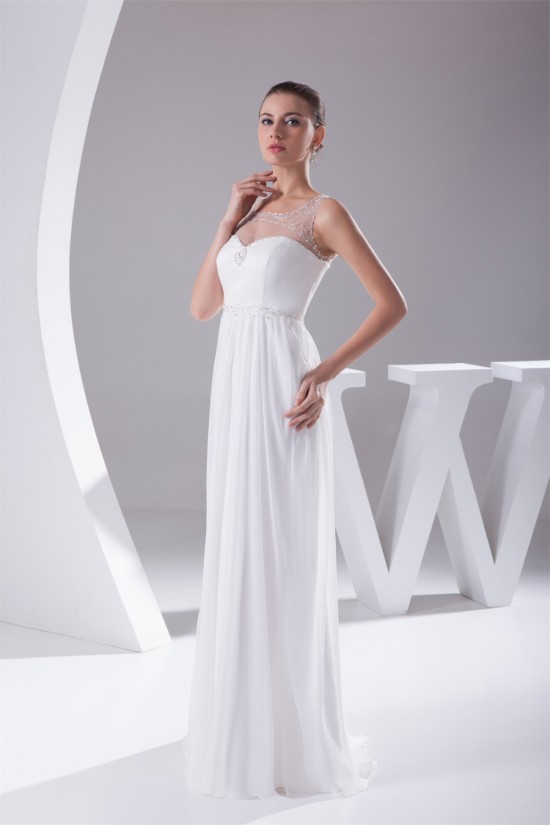 Sheath/Column Straps Sleeveless Beaded Most Beautiful Wedding Dresses 2030335 Sheath/Column Straps Sleeveless Beaded Most Beautiful Wedding Dresses 2030335