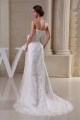 Sheath/Column Sweetheart Sleeveless Satin Lace Sweet Wedding Dresses 2030337 Sheath/Column Sweetheart Sleeveless Satin Lace Sweet Wedding Dresses 2030337