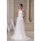Sheath/Column Sweetheart Sleeveless Satin Lace Sweet Wedding Dresses 2030337