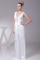 Sheath/Column V-Neck Sleeveless Wedding Dresses 2030340 Sheath/Column V-Neck Sleeveless Wedding Dresses 2030340