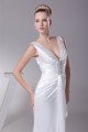 Sheath/Column V-Neck Sleeveless Wedding Dresses 2030340 Sheath/Column V-Neck Sleeveless Wedding Dresses 2030340