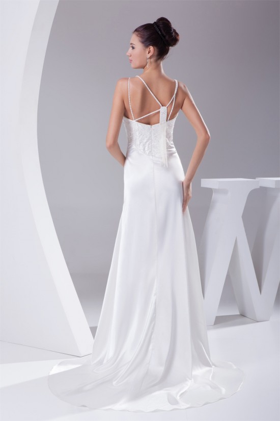 Sheath/Column New Arrival Beaded Wedding Dresses 2030342 Sheath/Column New Arrival Beaded Wedding Dresses 2030342