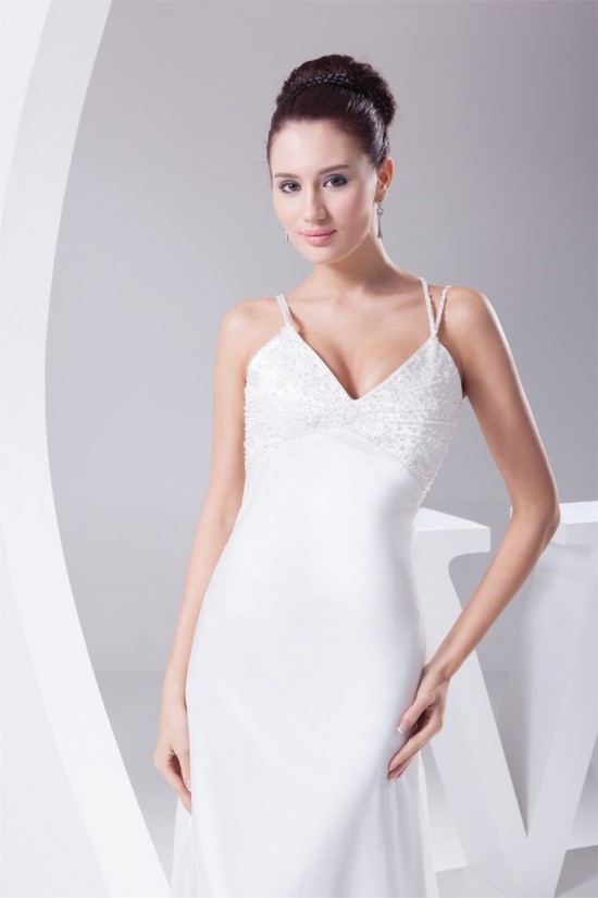 Sheath/Column New Arrival Beaded Wedding Dresses 2030342 Sheath/Column New Arrival Beaded Wedding Dresses 2030342