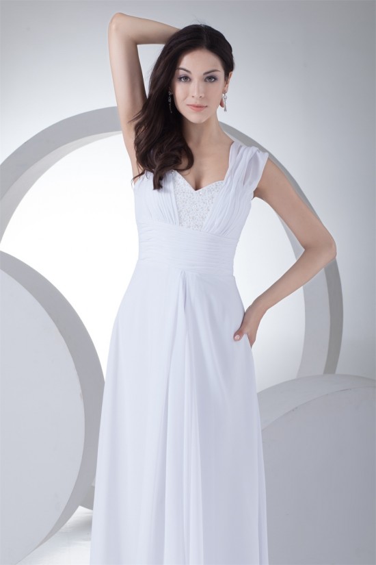 Sheath/Column New Arrival Chiffon Lace Beaded Wedding Dresses 2030344 Sheath/Column New Arrival Chiffon Lace Beaded Wedding Dresses 2030344