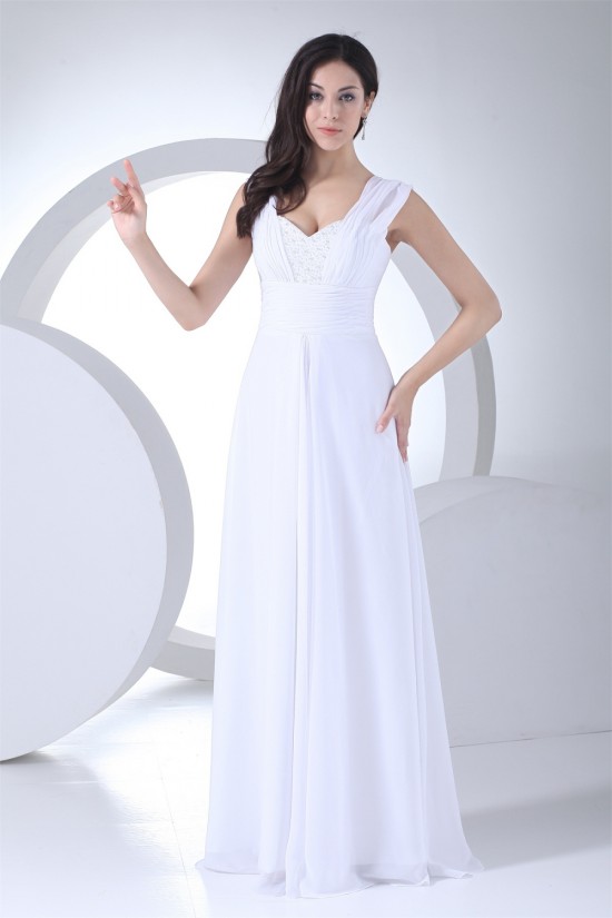 Sheath/Column New Arrival Chiffon Lace Beaded Wedding Dresses 2030344 Sheath/Column New Arrival Chiffon Lace Beaded Wedding Dresses 2030344