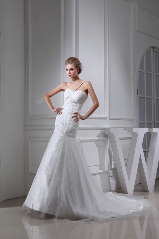 Trumpet/Mermaid Sweetheart Beaded Lace Wedding Dresses 2030345 Trumpet/Mermaid Sweetheart Beaded Lace Wedding Dresses 2030345