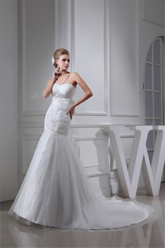 Trumpet/Mermaid Sweetheart Beaded Lace Wedding Dresses 2030345 Trumpet/Mermaid Sweetheart Beaded Lace Wedding Dresses 2030345