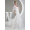 A-Line Satin Lace Silk like Satin Wedding Dresses with A Lace Jacket 2030348