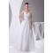 Sleeveless A-Line Satin Organza Strapless Sweet Wedding Dresses 2030351