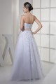 A-Line Strapless Sleeveless Satin Fine Netting Wedding Dresses 2030353 A-Line Strapless Sleeveless Satin Fine Netting Wedding Dresses 2030353
